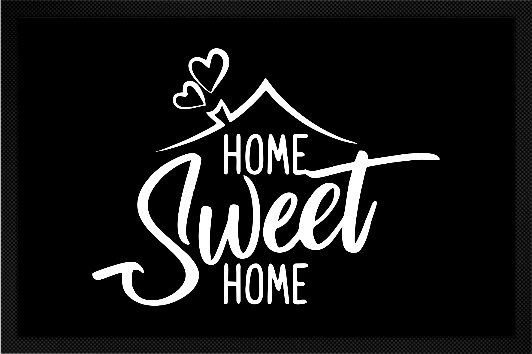 Fußmatte Home Home - Fussmatte Deine Gestalte | Fussmattenguru Sweet